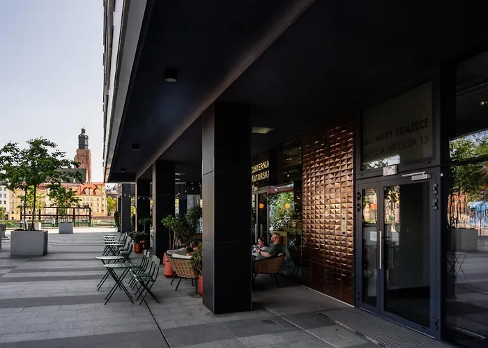 아파트 Azure Riverside - Center 브로츠와프